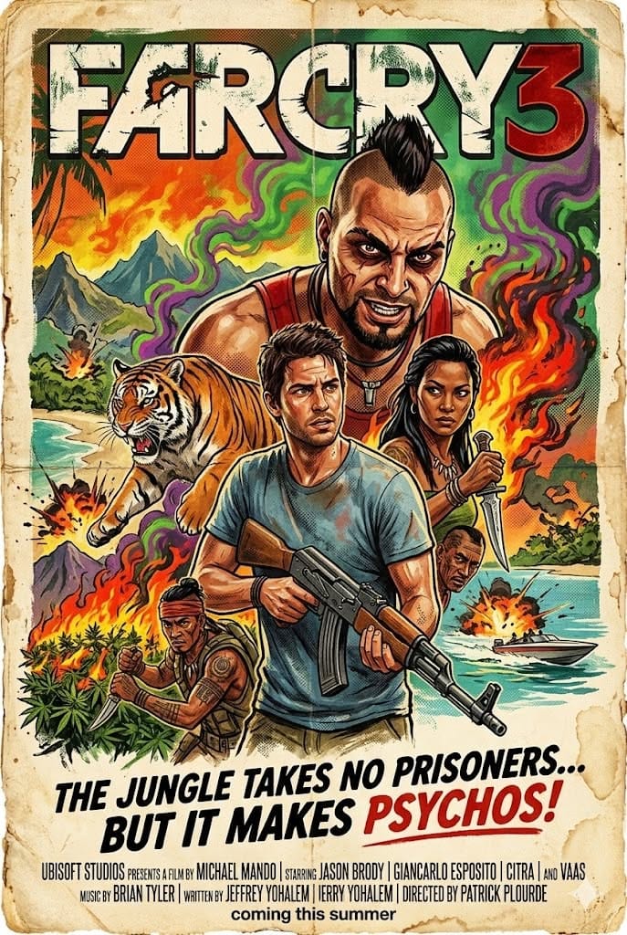 Far Cry 3 poster