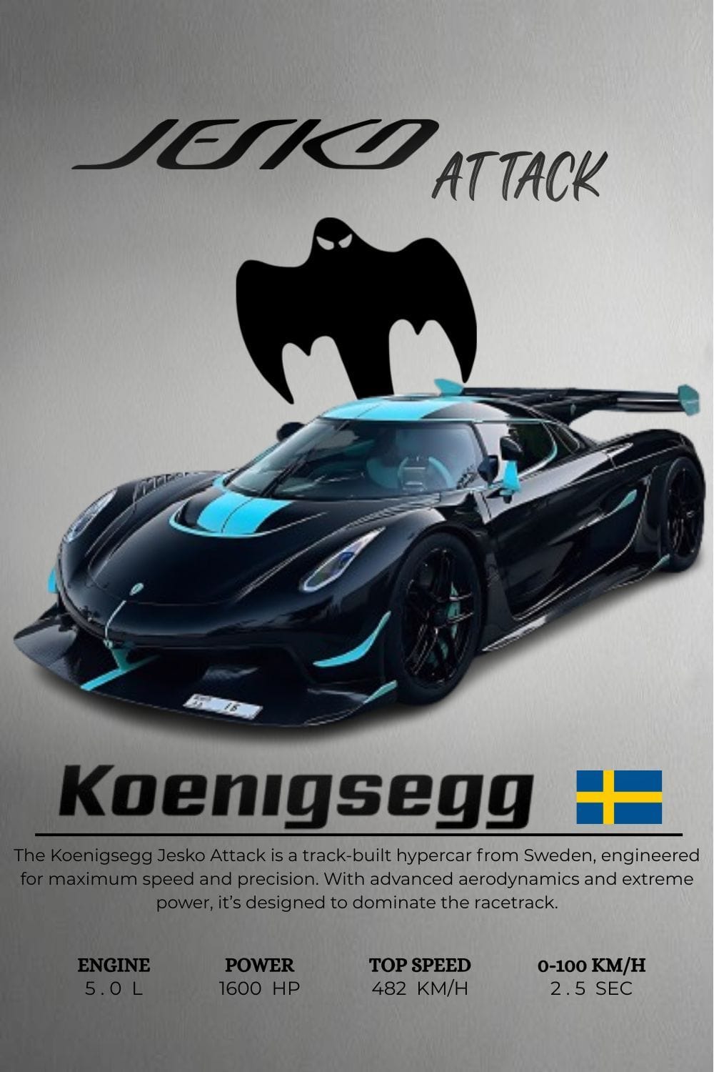 Koenigsegg Jesko Attack