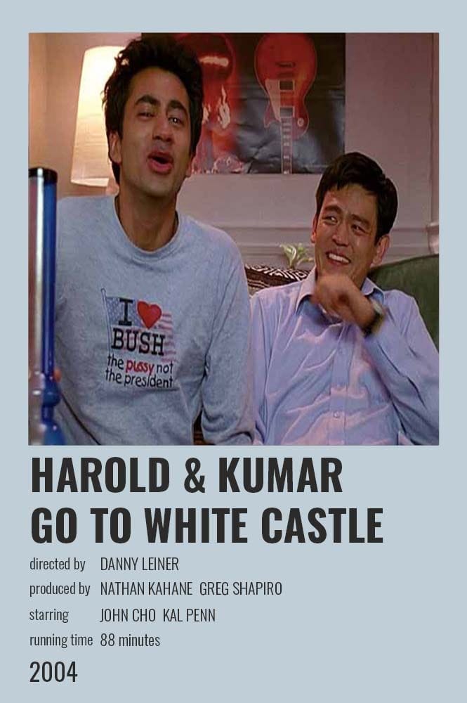 Harold & Kumar Go to White Castle Polaroid Poster