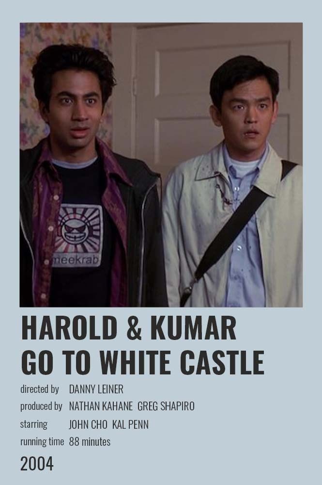 Harold & Kumar Go to White Castle Polaroid Poster