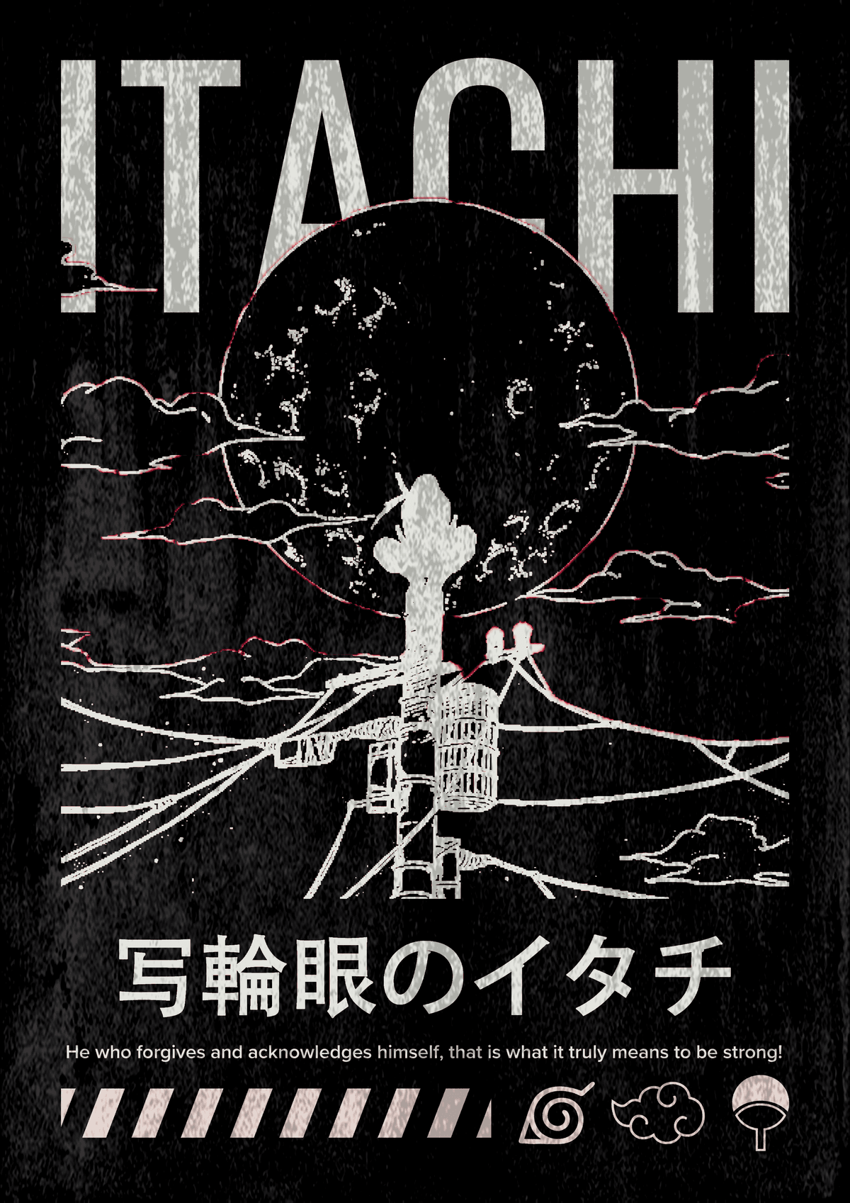 uchiha itachi poster
