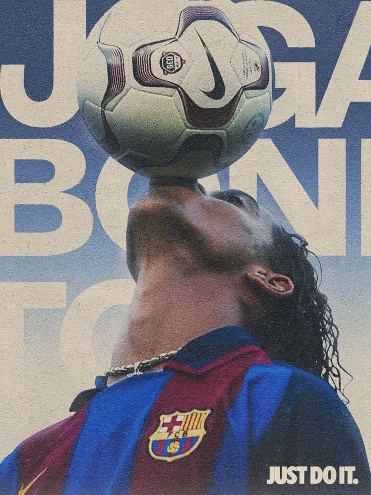 Ronaldinho poster