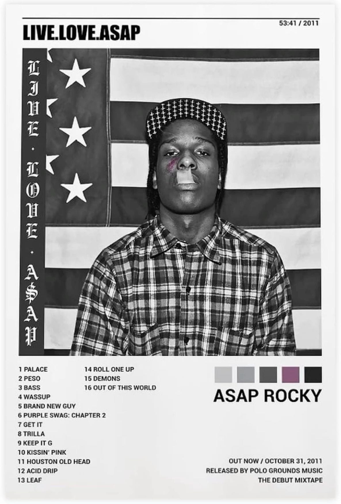 A$AP Rocky poster