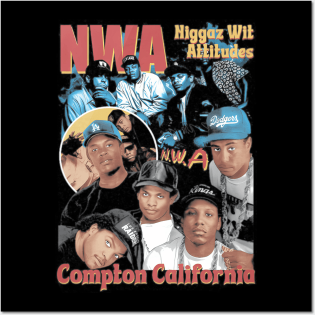 N.w.a Compton California Poster