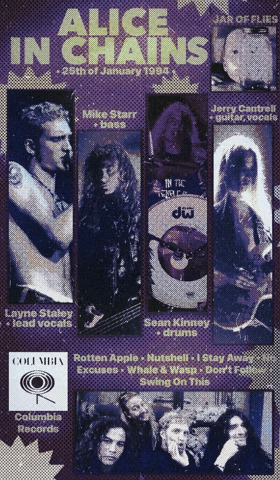 alice in chains poster