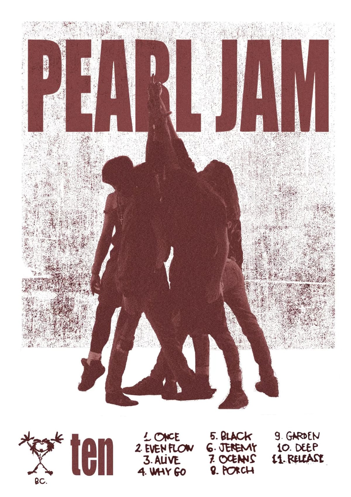 Pearl Jam Music Poster