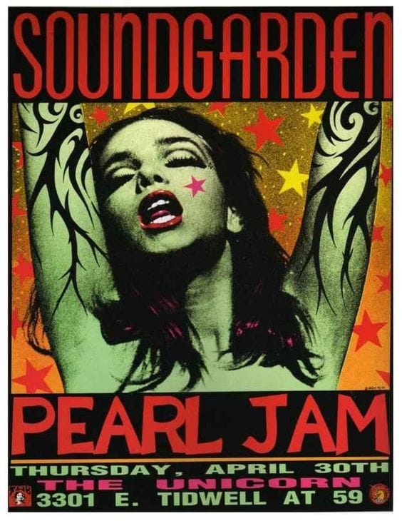 Pearl Jam poster