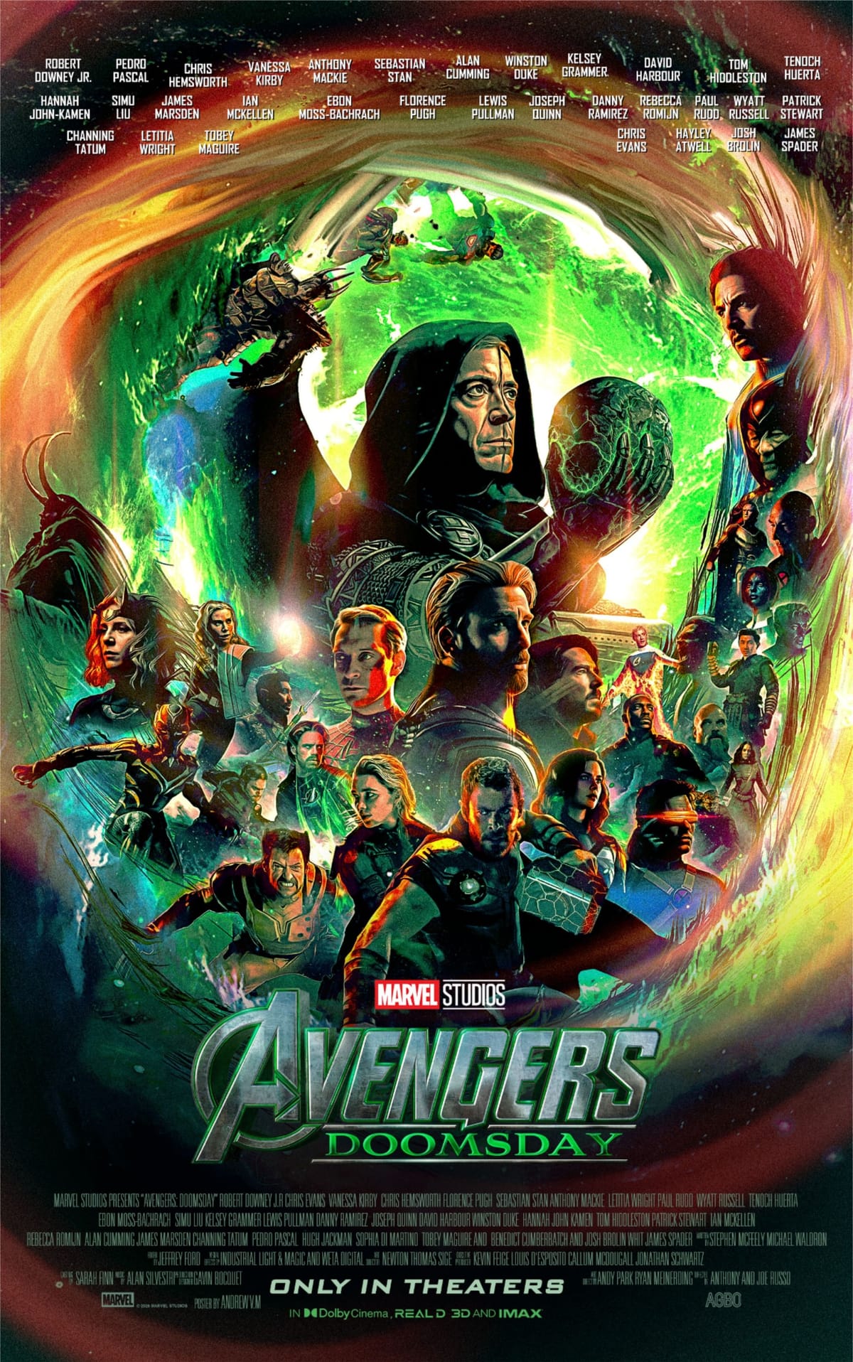 Avengers Doomsday Poster 4k 2026 HD by Andrew VM