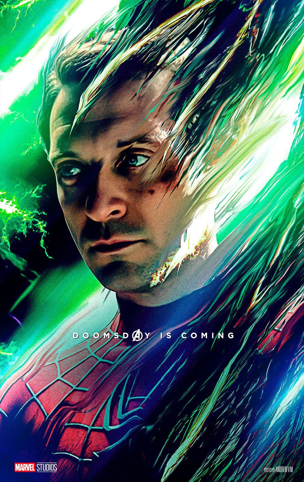 Avengers Doomsday Poster Tobey Spider Man
