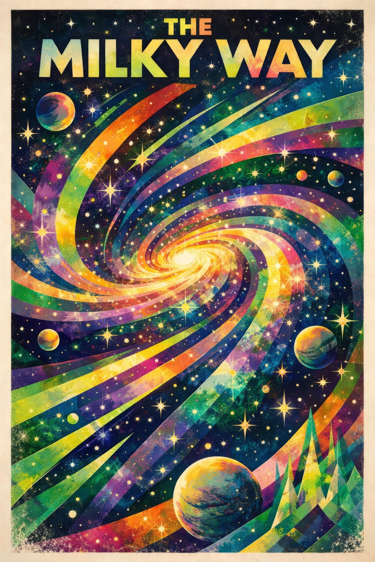 Abstract Milky Way - Digital Download