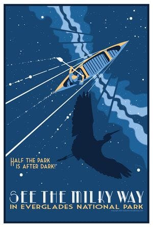 Milky Way Posters — Space Art Travel Bureau