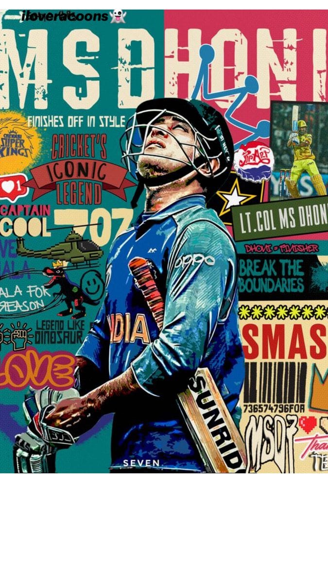 Dhoni poster
