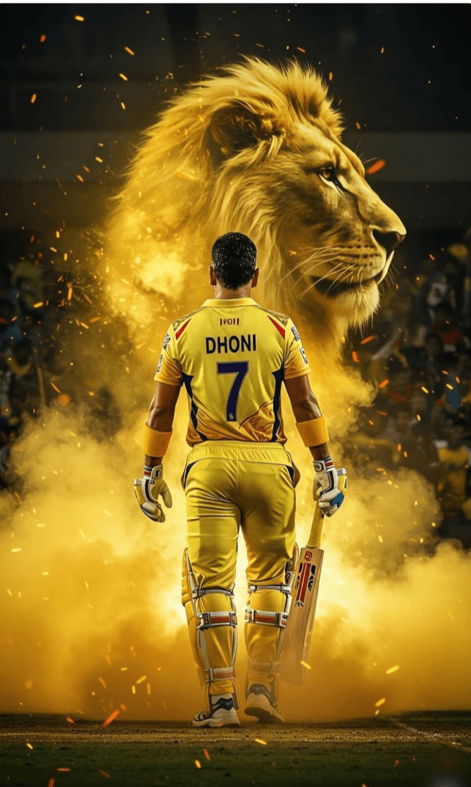 Dhoni poster