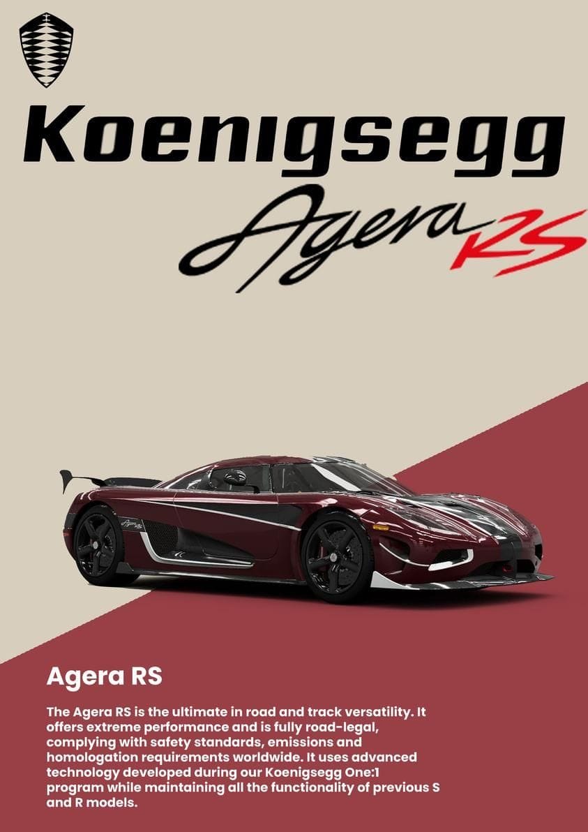 Koenigsegg agera RS