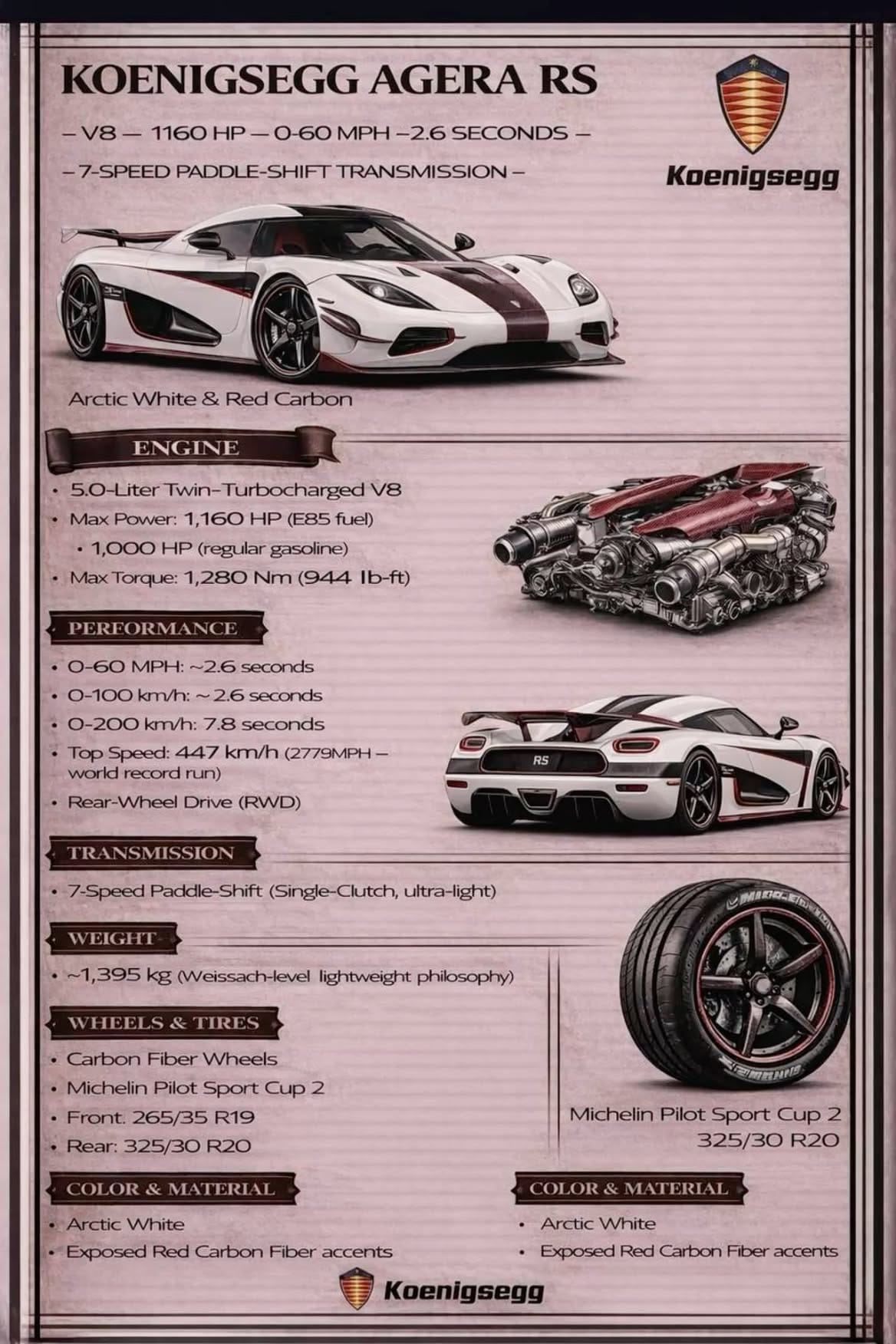 Agera RS