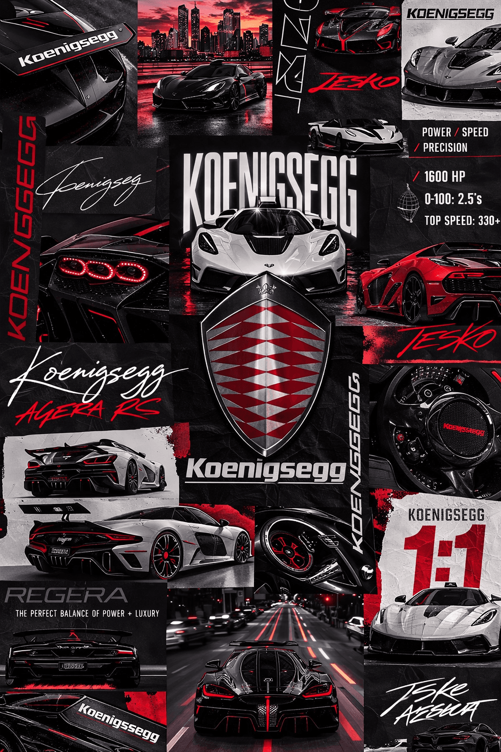 Koenigsegg poster