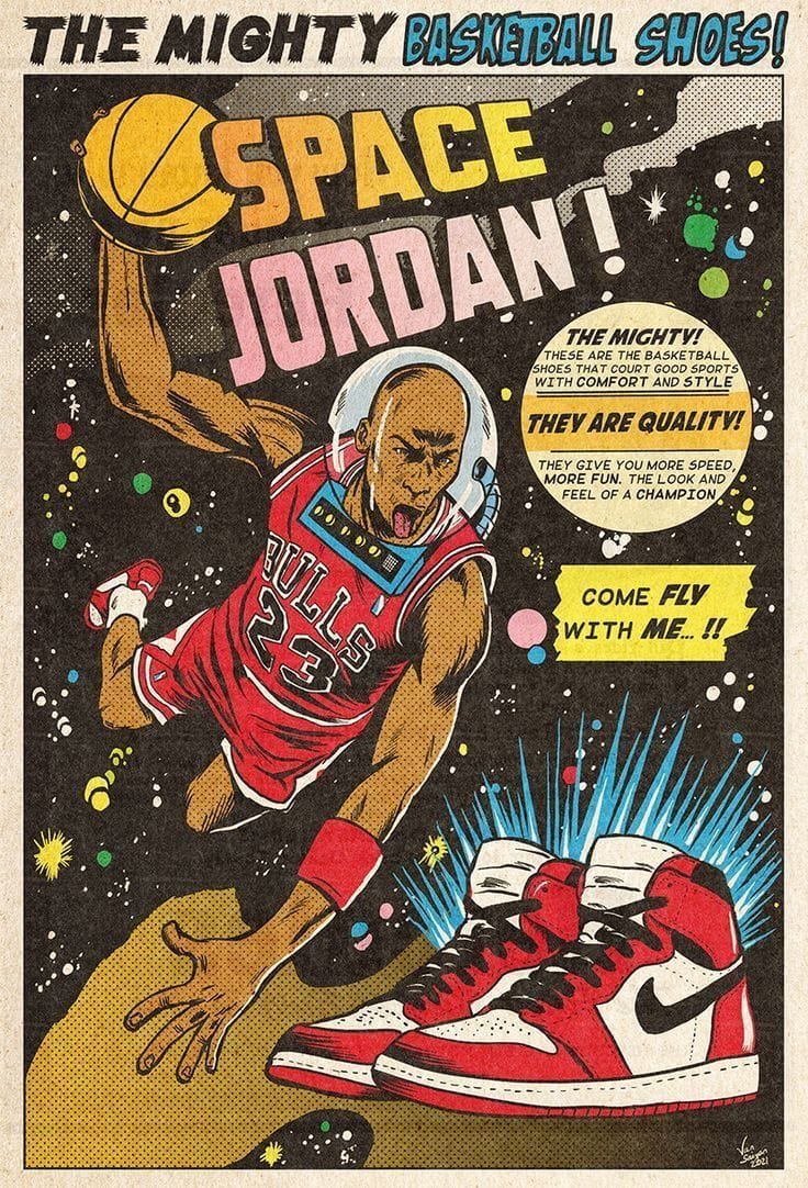 Michael Jordan poster