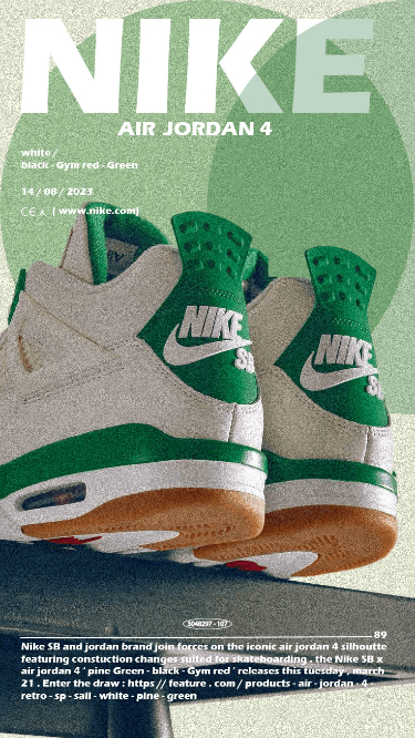 air jordan 4 nike sb