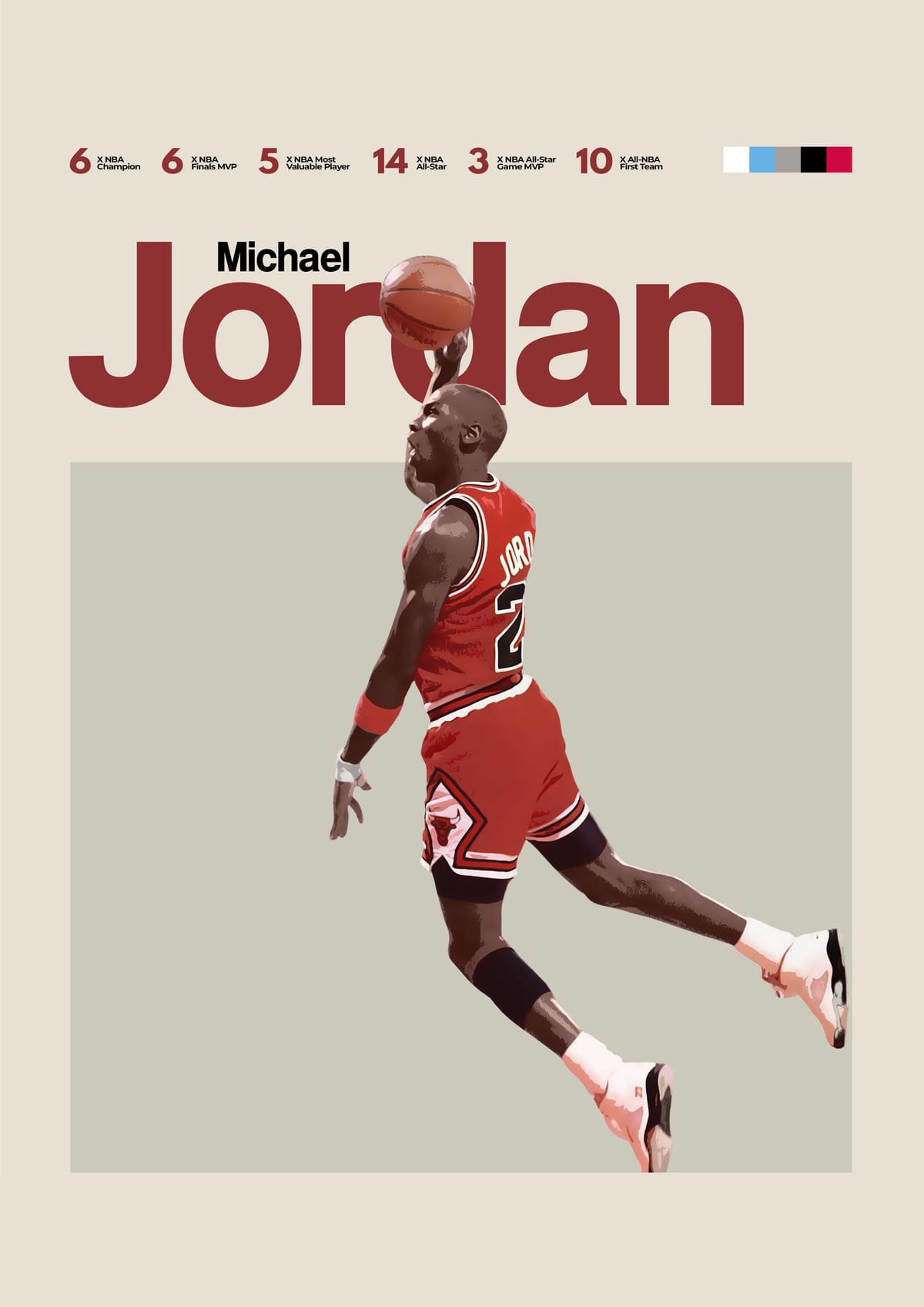 Michael Jordan poster