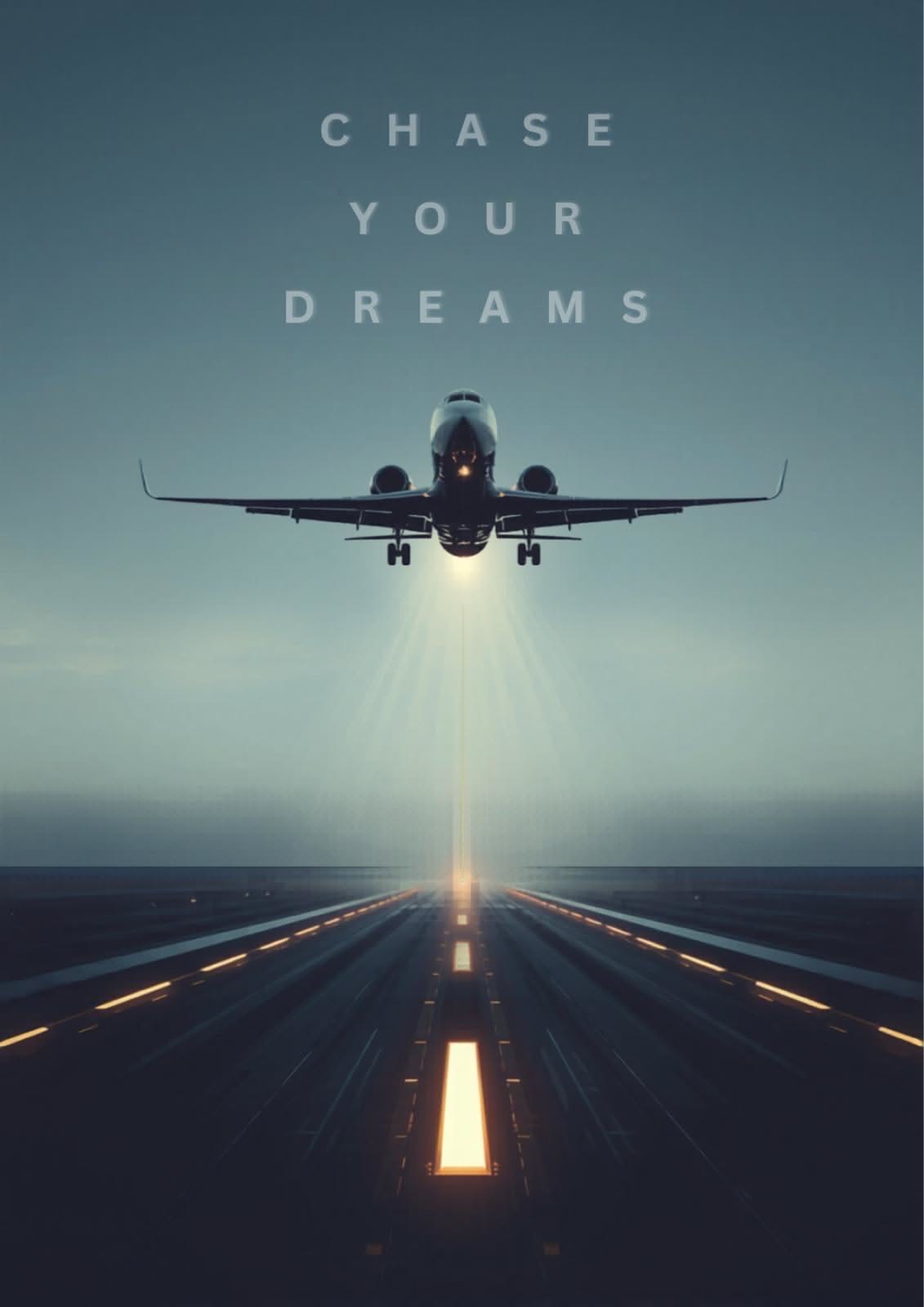 Chase Your Dreams - Aviation poster