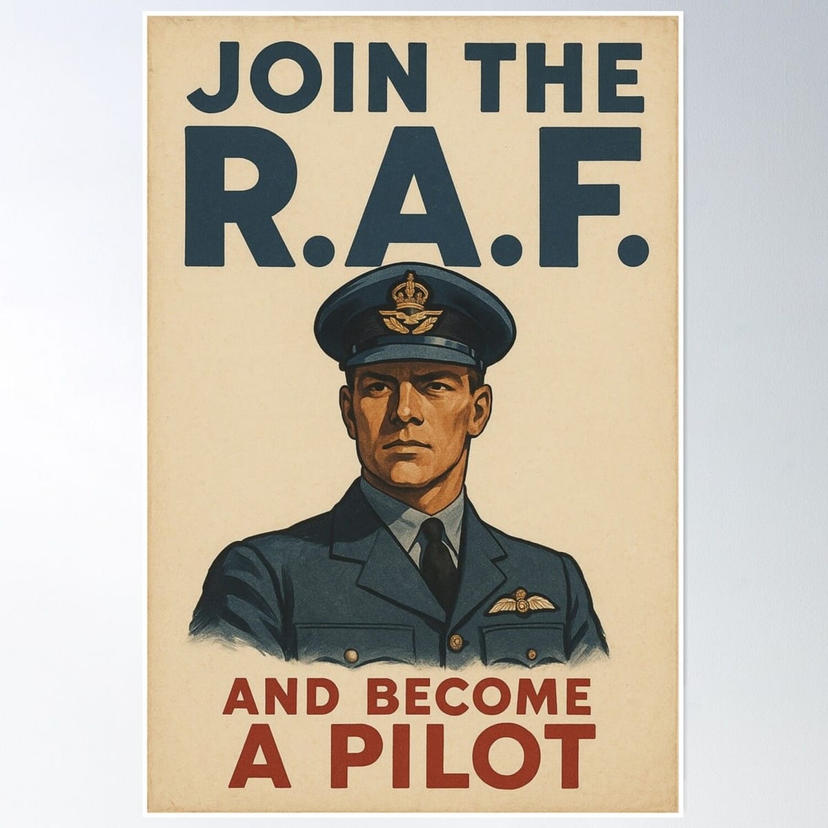 Become A Pilot Poster