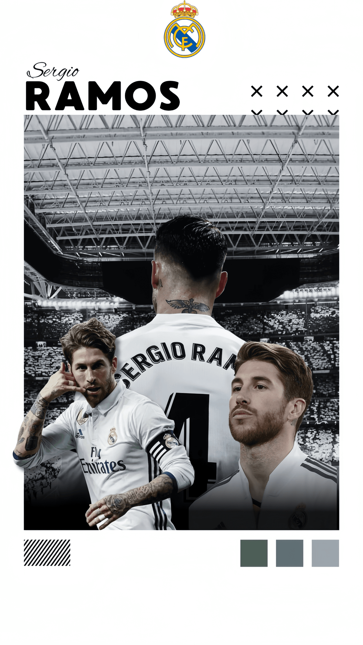 Sergio Ramos Poster Design