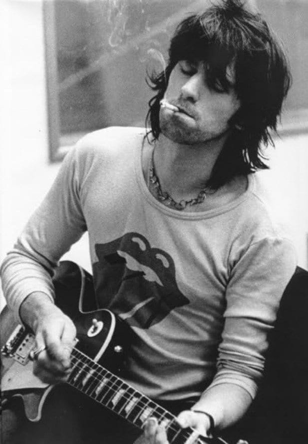 Rolling Stones: Keith Richards 24x36 inch rolled wall poster