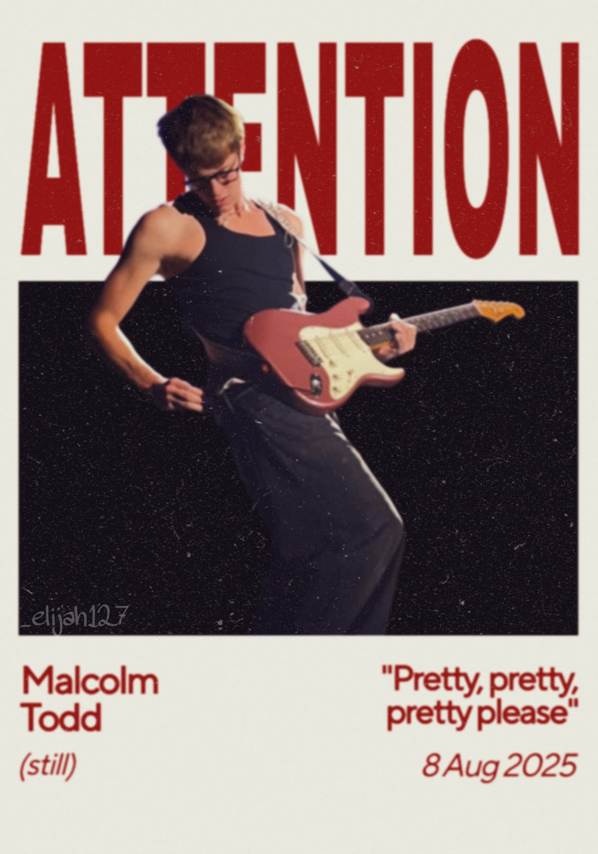 Malcolm Todd poster by me