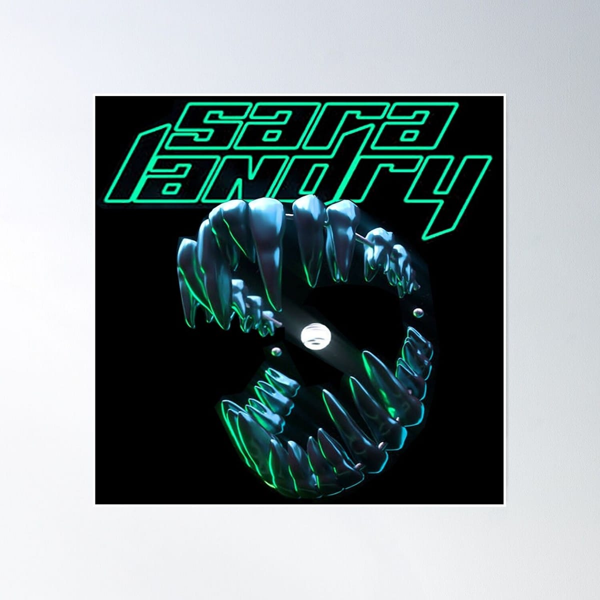 Sara Landry Hard Techno Dj Essentials Poster