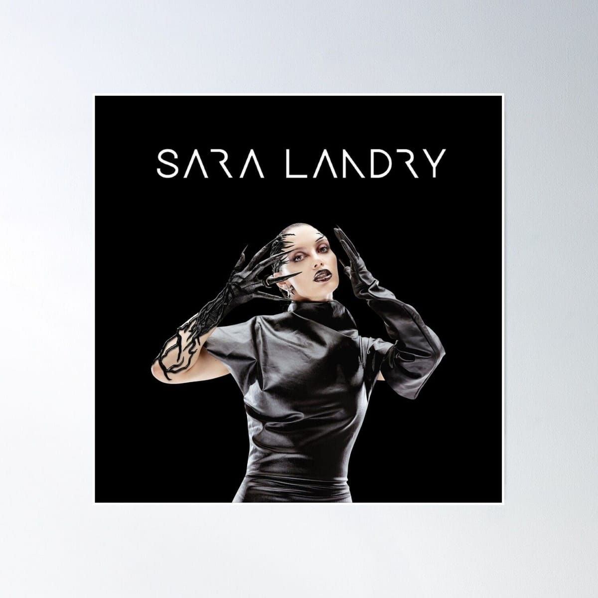 Sara Landry Hard Techno Rave Essentials Poster