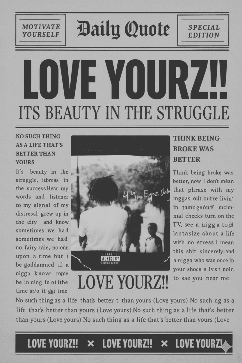 J. Cole poster