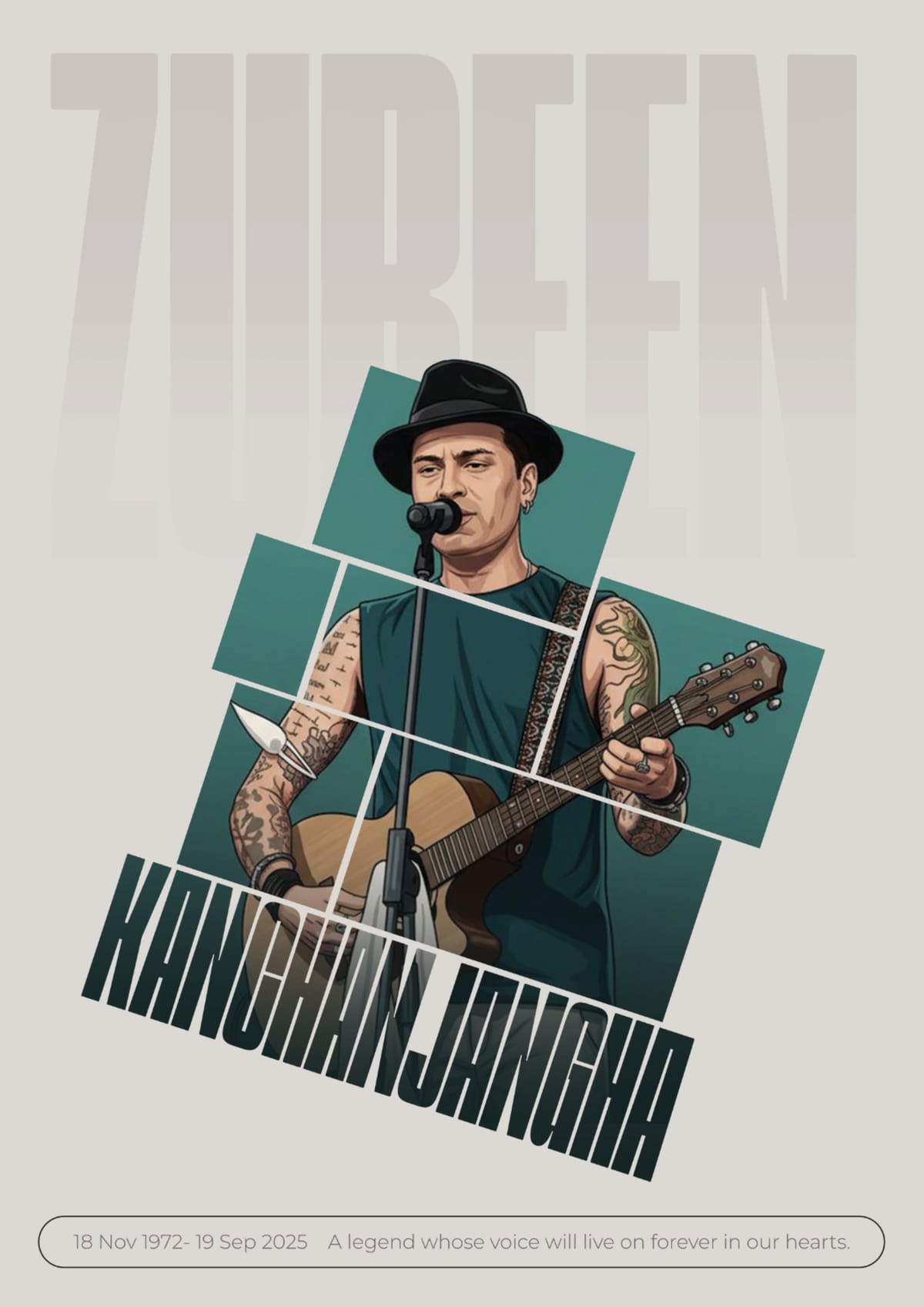 Zubeen garg poster