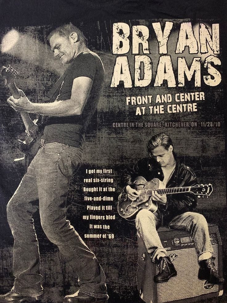 Bryan Adams poster