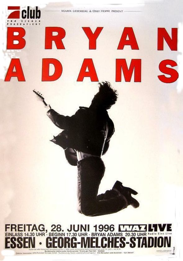 Bryan Adams poster