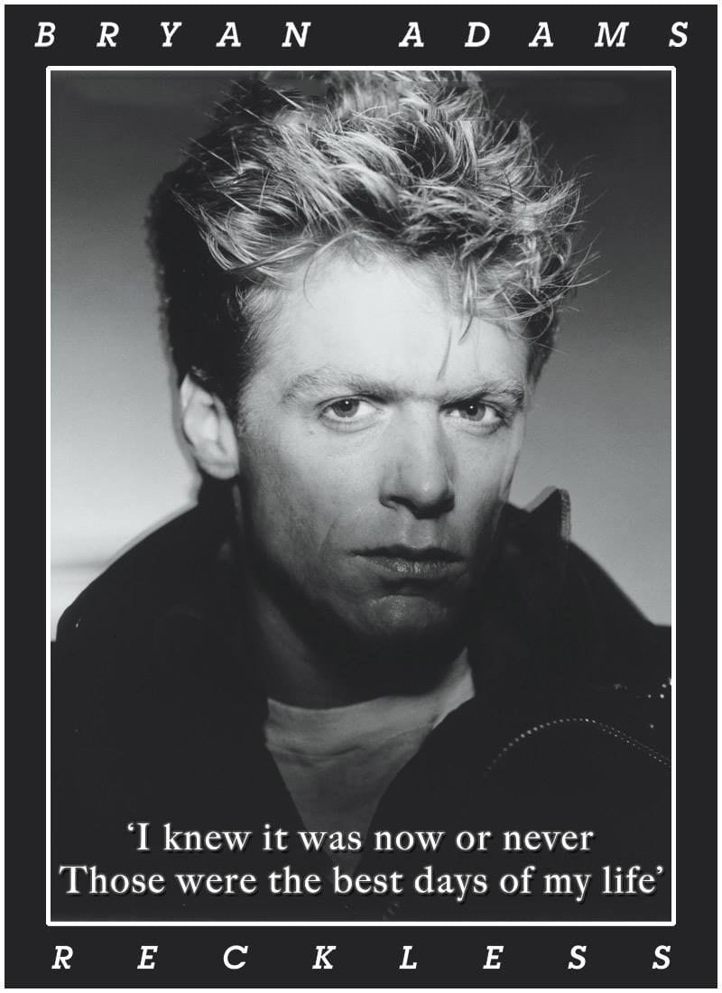 Bryan Adams poster