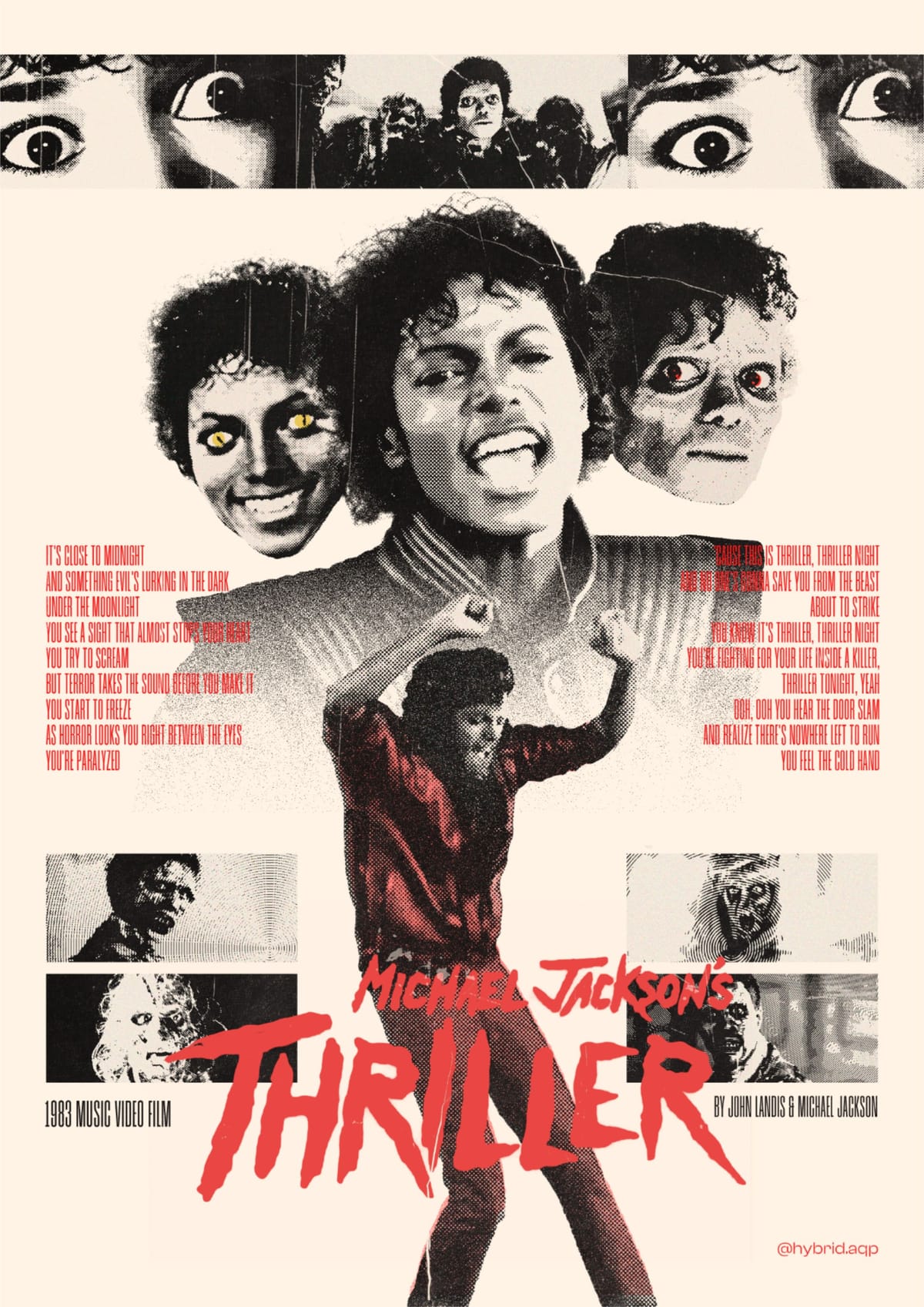 POSTER THRILLER - MICHAEL JACKSON