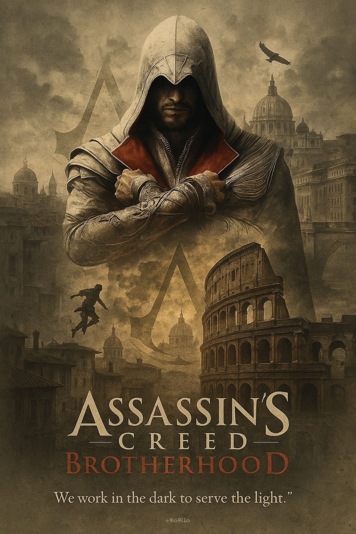 Assassin’s Creed: Brotherhood Fan Poster – Shadows of Rome and Legacy of the Blade
