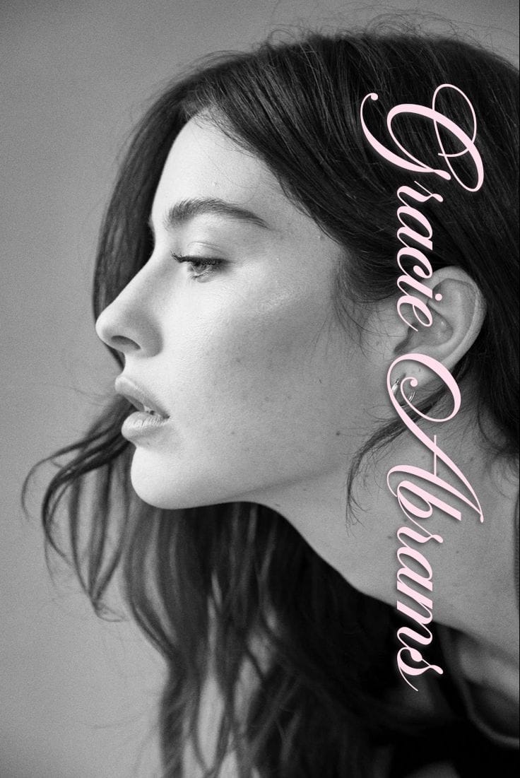 gracie abrams poster || made by me <3