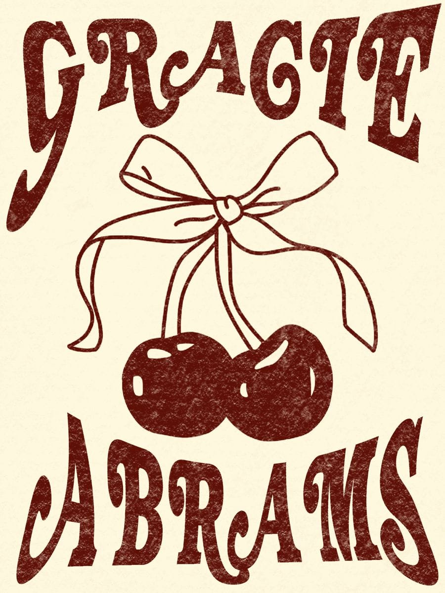 Gracie Abrams Print Poster Aesthetic