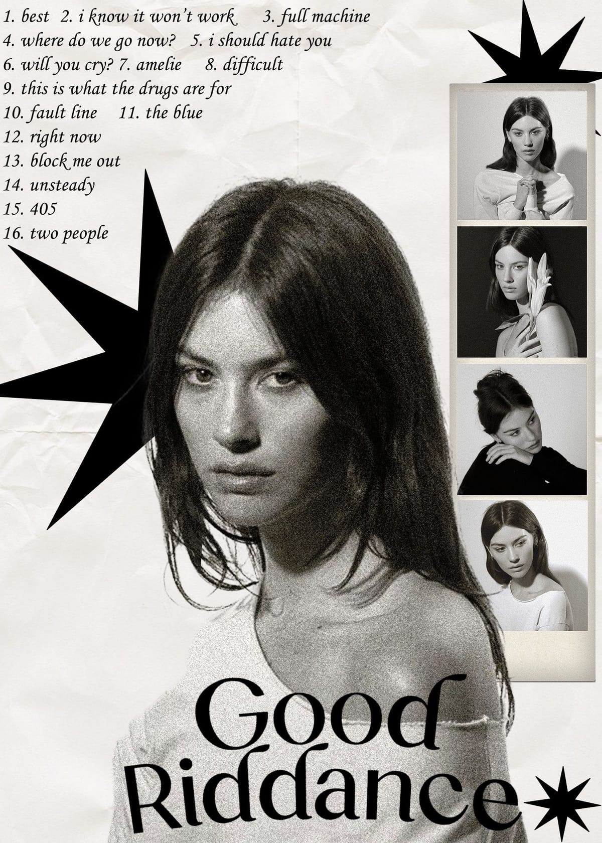 good riddance by gracie abrams poster