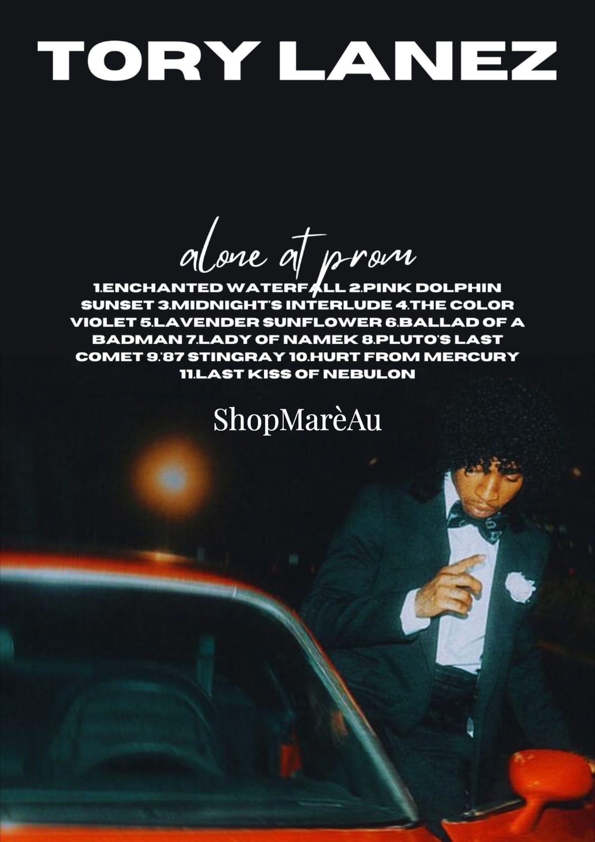 Tory Lanez Alone at Prom Album Poster Wall Art