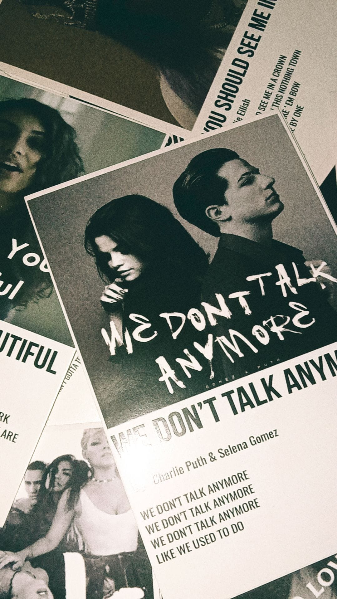 we don't talk anymore!