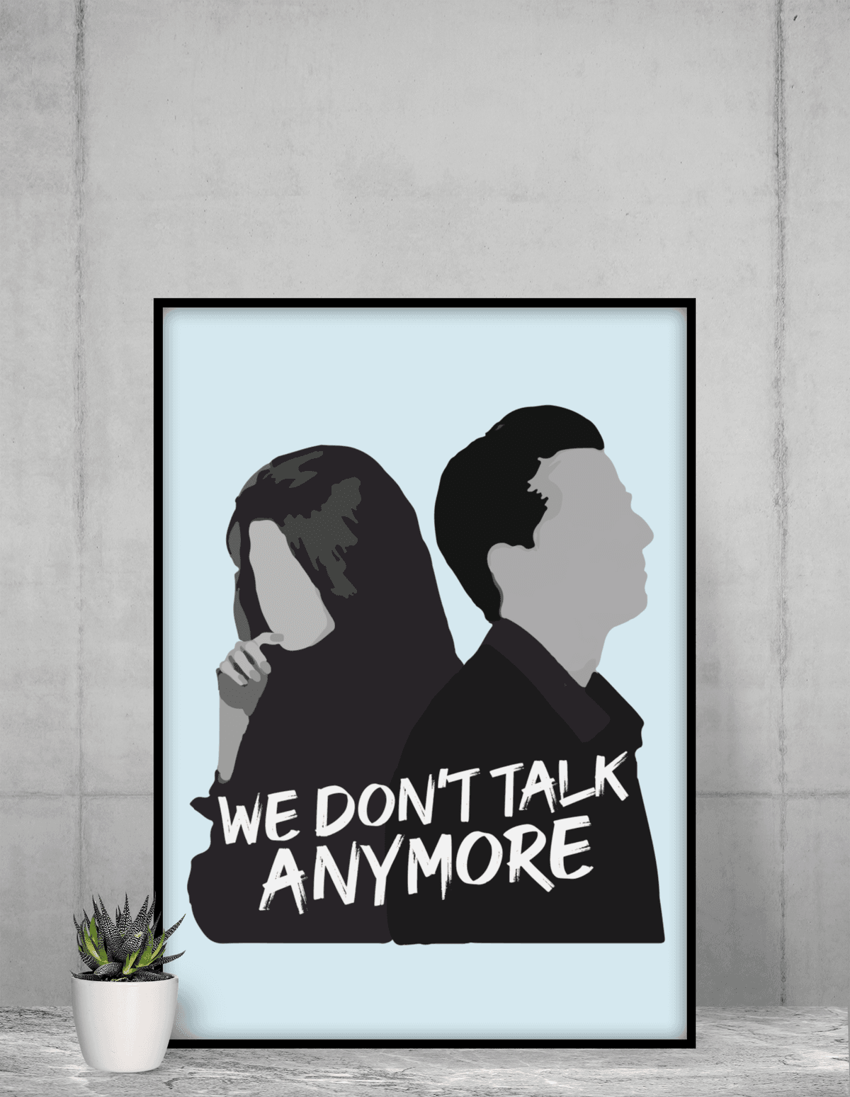 Charlie Puth Poster - We Don't Talk Anymore