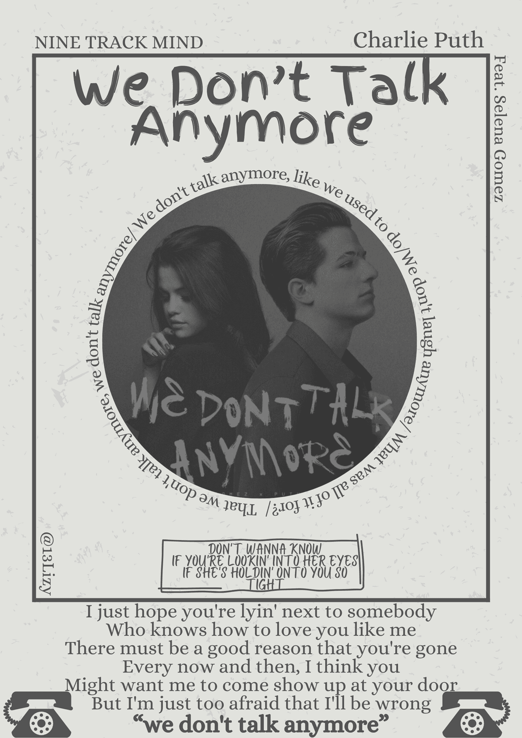 We don’t talk anymore