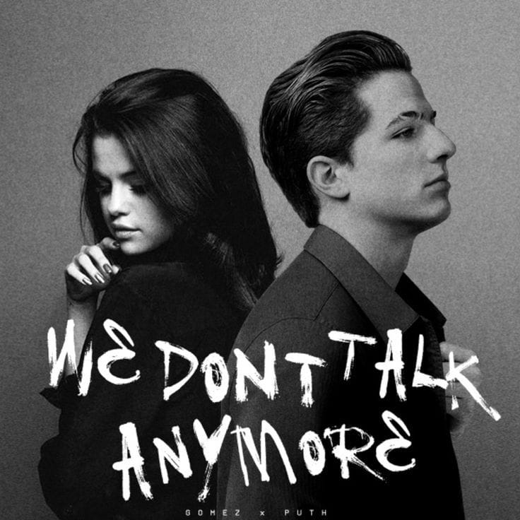 We Don't Talk Anymore poster