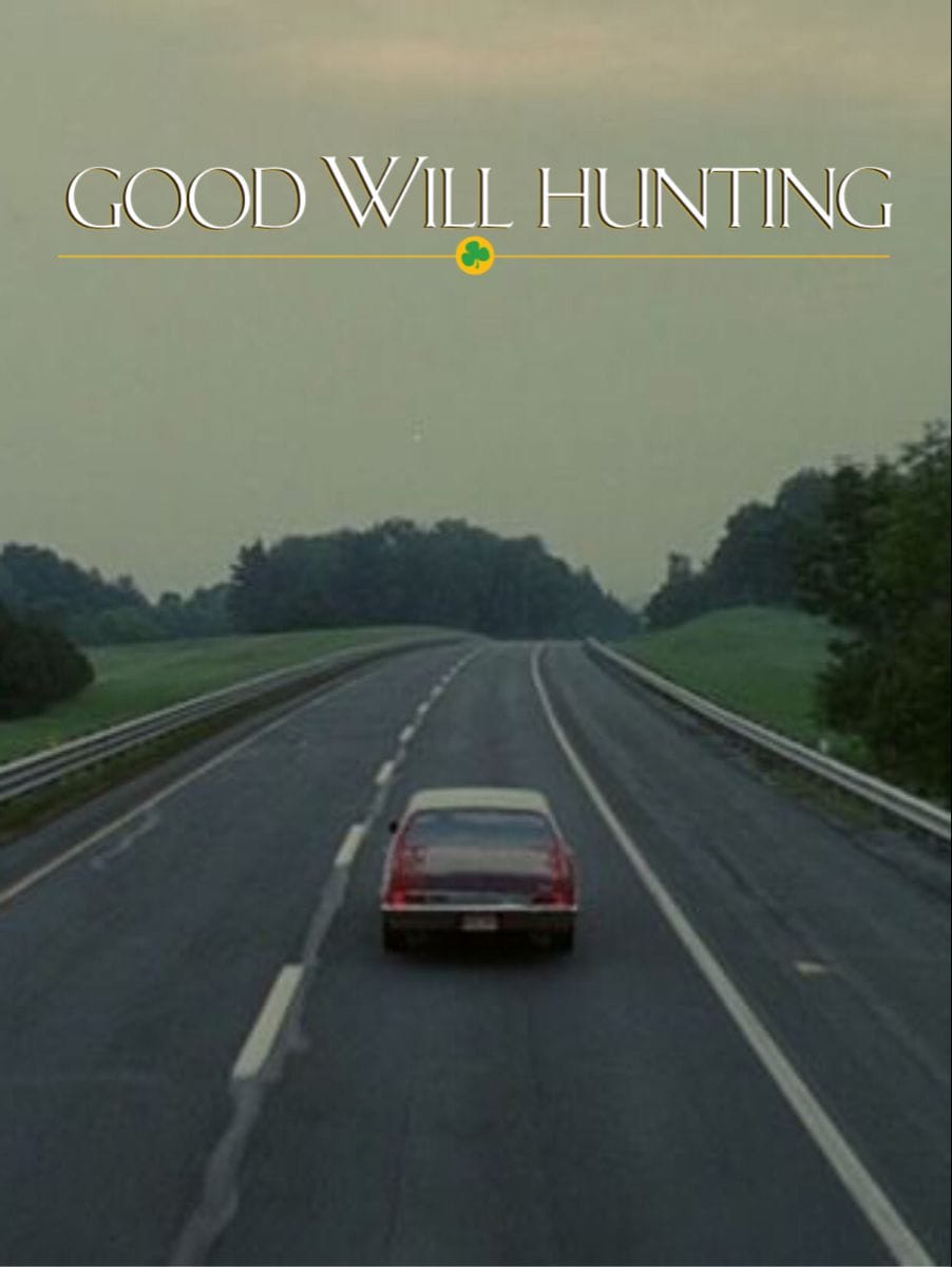 Good Will Hunting poster