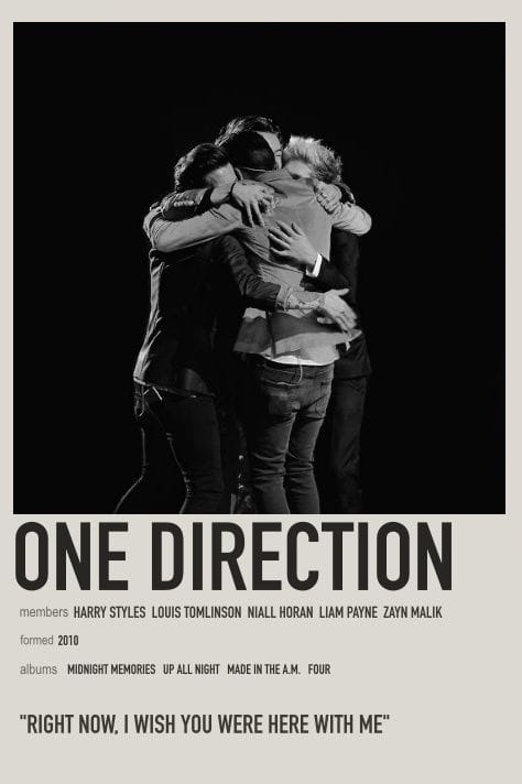 One Direction poster