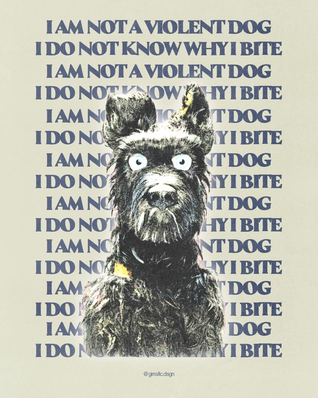 Poster by @girrafic.dsgn