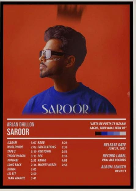 Arjan Dhillon poster