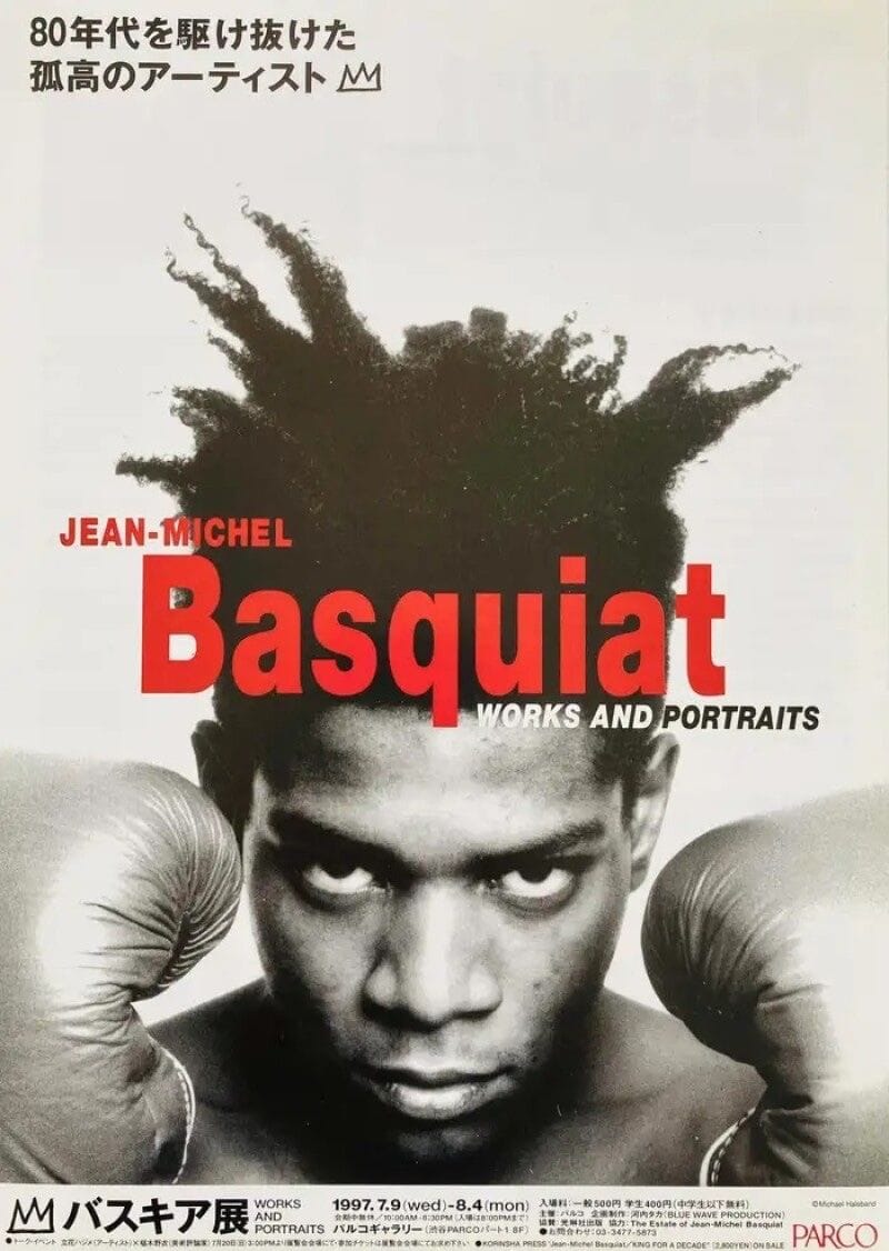 Jean-Michel Basquiat Works and Portraits Poster
